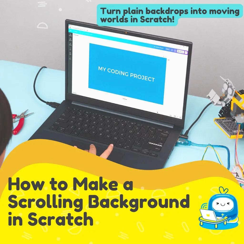 How to Make a Scrolling Background in Scratch