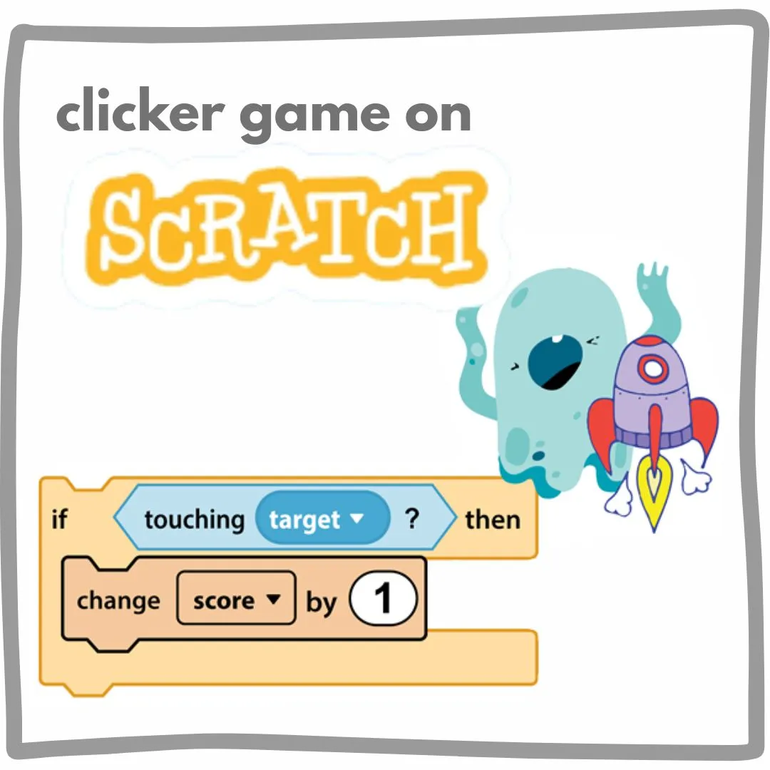 how to make a clicker game on scratch