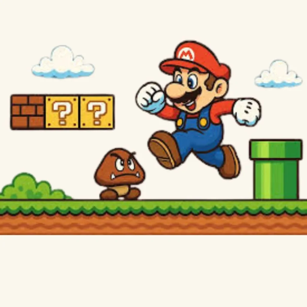 game super mario crossover