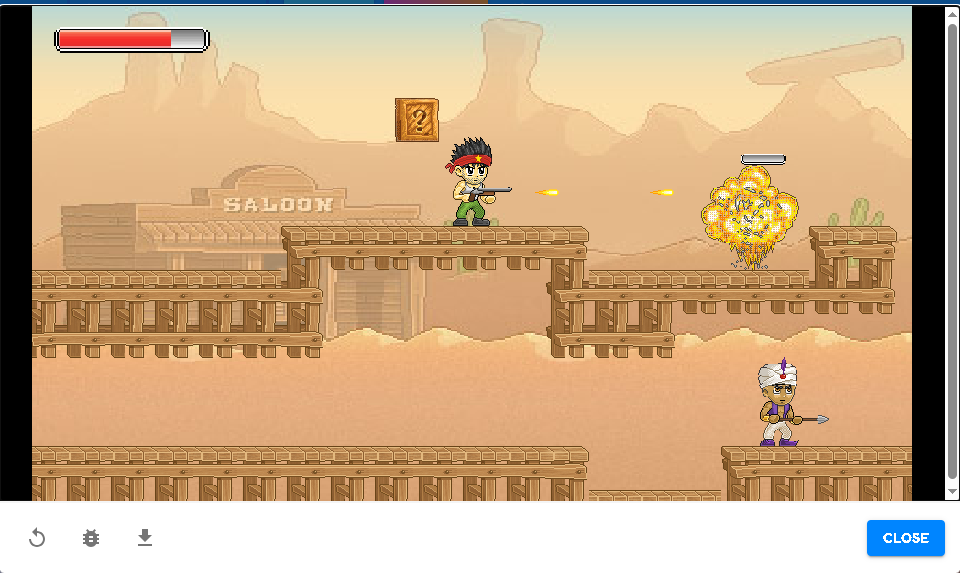 Student Gamefroot game
